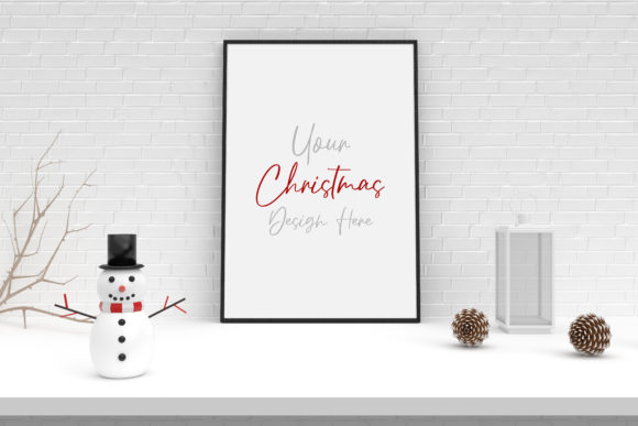 Download Christmas Mockup, Poster, Frame Mock Up - Christmas Collection