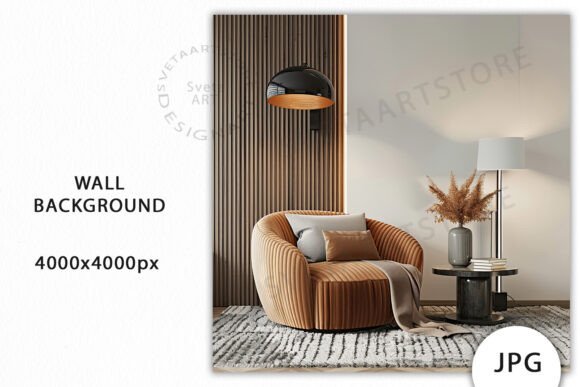 Download Living Room Mockup JPG, Wall - Living Collection