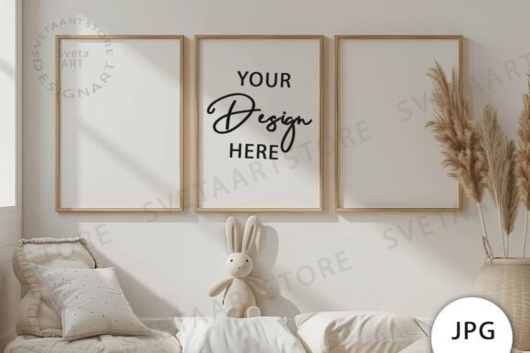 Download Frames Mockup, Baby Room Mockup JPG - Frames Collection