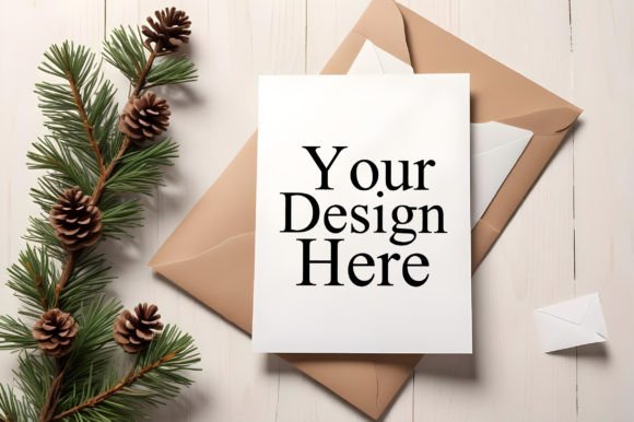 Download Invitation Mockups,Christmas Card Mockup - Christmas Collection