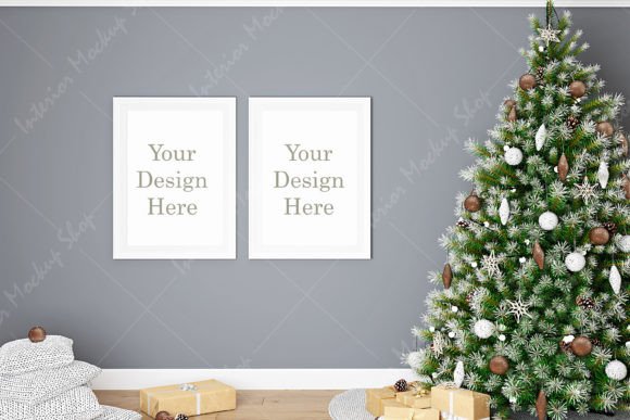 Download Frame Mockup Christmas - 306 - Christmas Collection