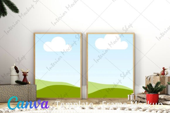 Download Mock Ups Christmas, Mockup, Framed Mock - Christmas Collection