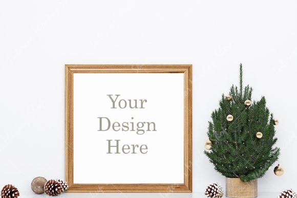 Download Frame Mockup Christmas -360 - Christmas Collection
