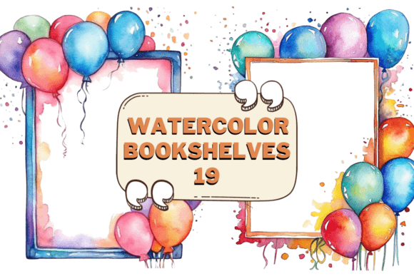 Download Sublime Watercolor Party Photo Frames 19 - Frames Collection