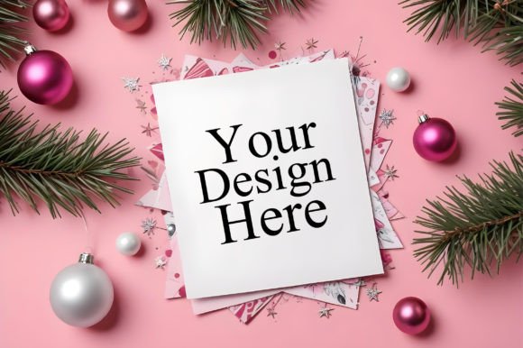 Download Invitation Mockups,Christmas Card Mockup - Christmas Collection
