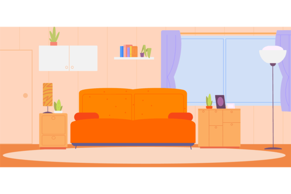 Download Living Room Interior. Modern Apartment F - Living Collection