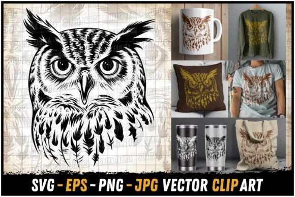 Download Majestic Owl SVG - Premium Resources