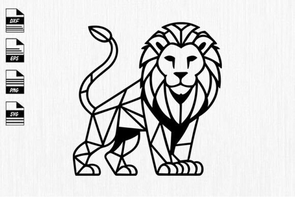 Download Majestic Lion Svg- King of the Jungle Cl - Premium Resources