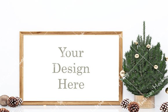 Download Frame Mockup Christmas - 305 - Christmas Collection