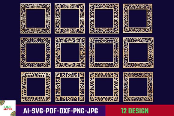 Download Mirror Frame Svg Bundle, Photo Frames 17 - Frames Collection