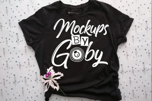 Download Mockups Christmas Pictures, Black Tshirt - Christmas Collection