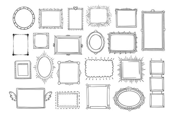 Download Hand Drawn Picture Frames - Frames Collection