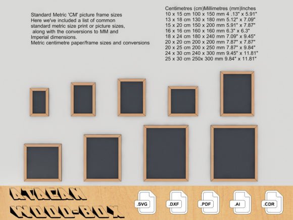 Download Frames Laser SVG Cut Files - Photo Frame - Frames Collection