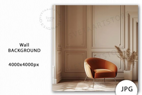 Download Living Room Mockup JPG, Wall - Living Collection