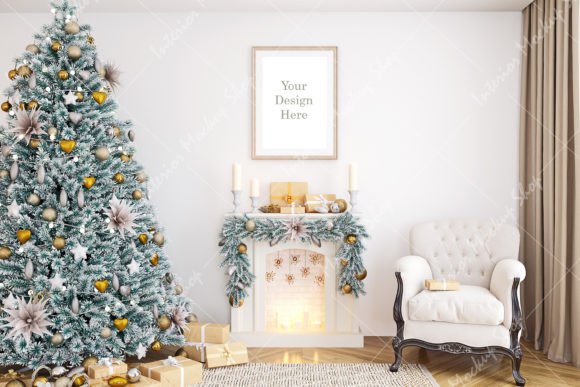 Download Frame Mockup Christmas - 1349 - Christmas Collection