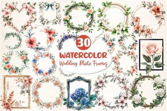 Download Wedding Photo Frames Clipart - Frames Collection