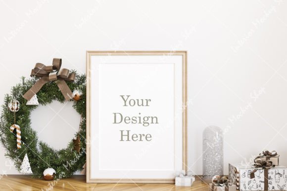 Download Frame Mockup Christmas - 1333 - Christmas Collection