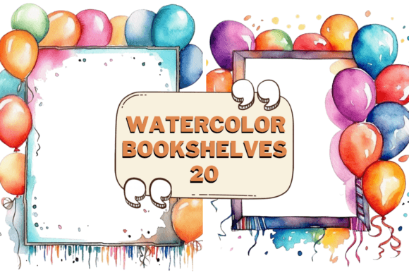 Download Sublime Watercolor Party Photo Frames 20 - Frames Collection
