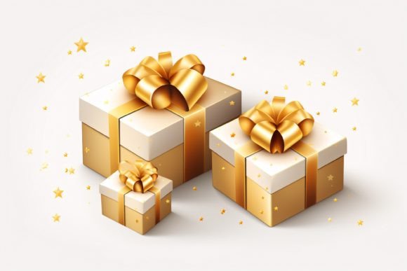 Download Copy Space Christmas Gift Box Background - Christmas Collection