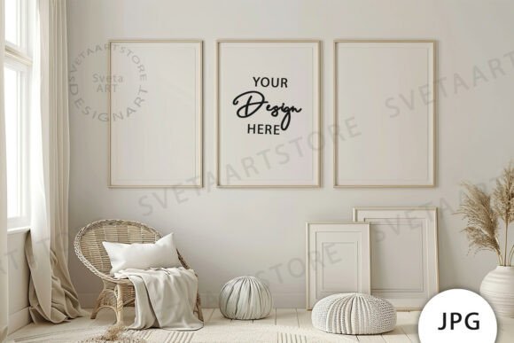 Download Frames Mockup, Baby Room Mockup JPG - Frames Collection