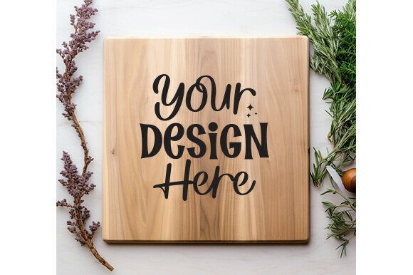 Download Christmas Kitchen Cutting Board Mockup 8 - Christmas Collection