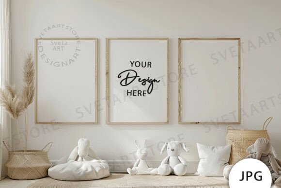 Download Frames Mockup, Baby Room Mockup JPG - Frames Collection