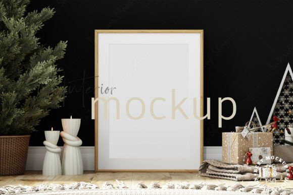 Download Christmas Frame Mockup PSD JPG PNG - Christmas Collection